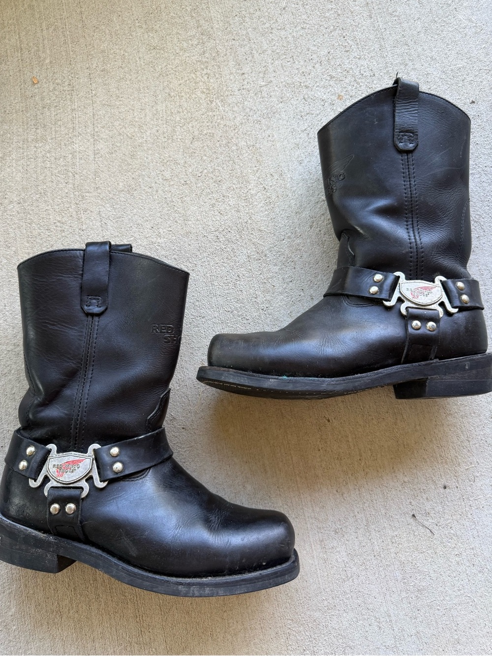 Red Wings 969 Motorcycle Boots Size 10 2E